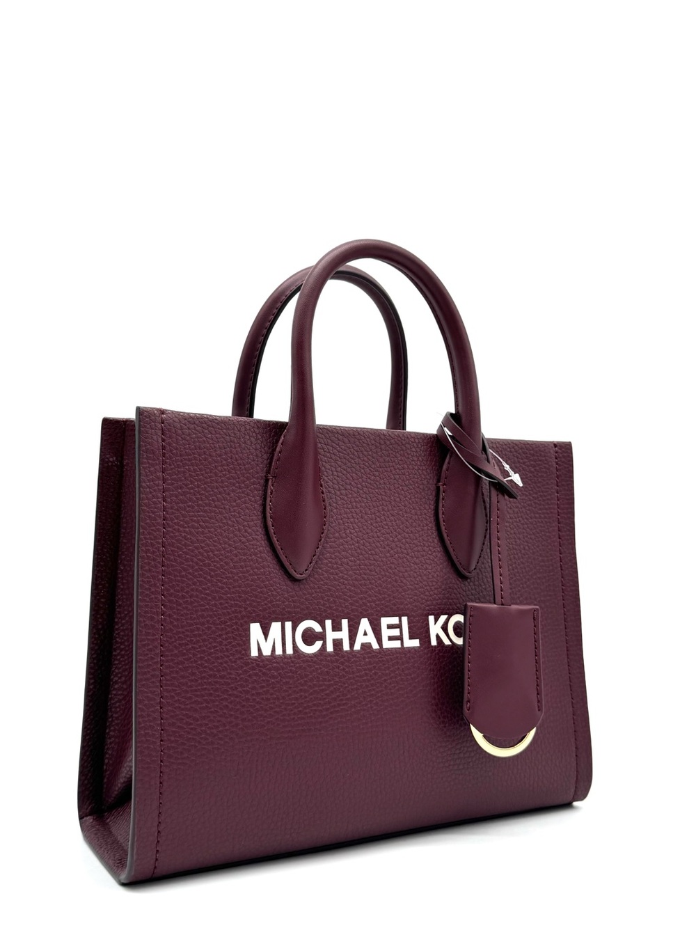 Michael Kors Mirella Small Signature Logo Crossbody Bag Ox Blood - Picture 3 of 8